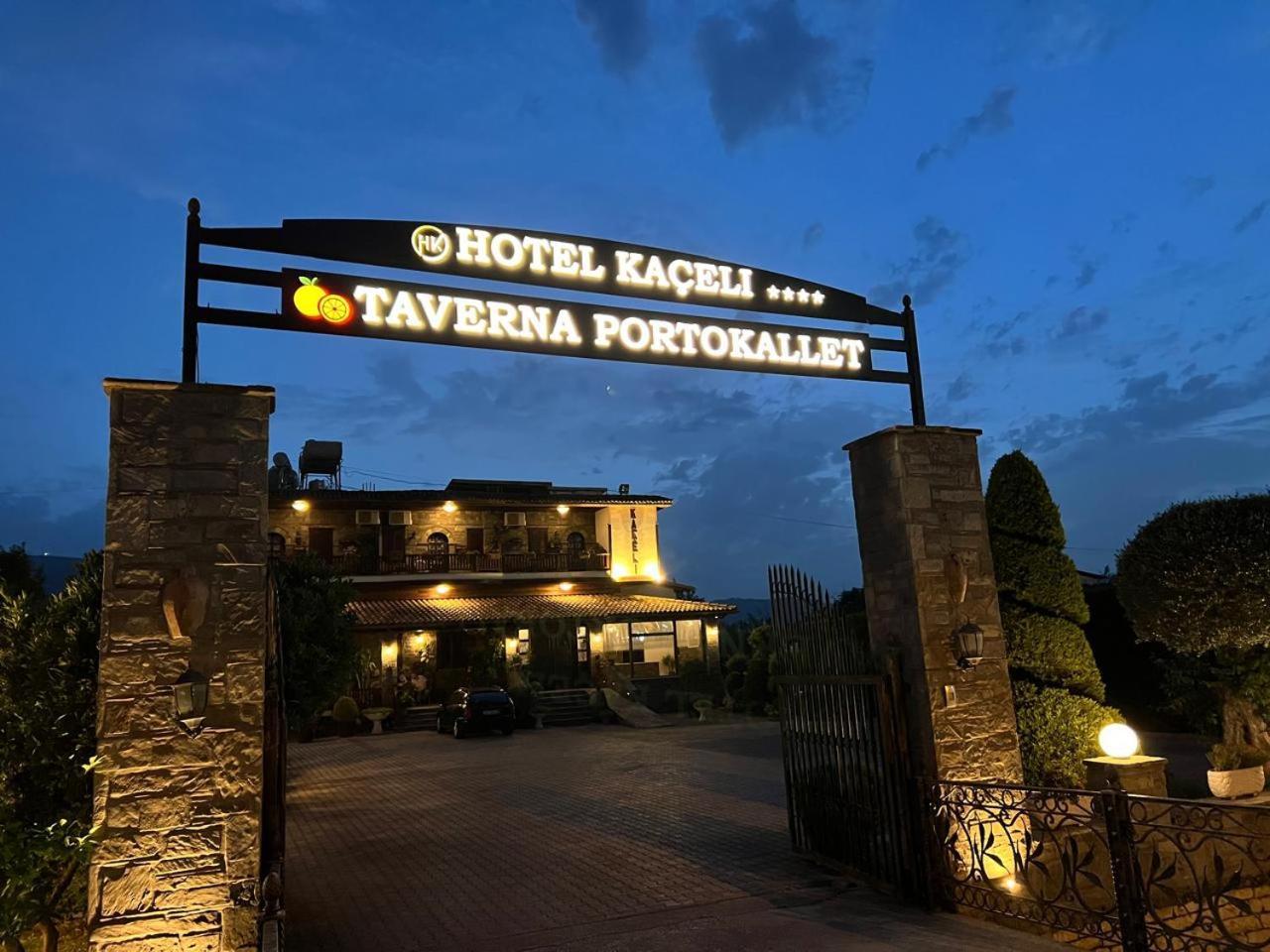 Hotel Kaceli Berat Esterno foto